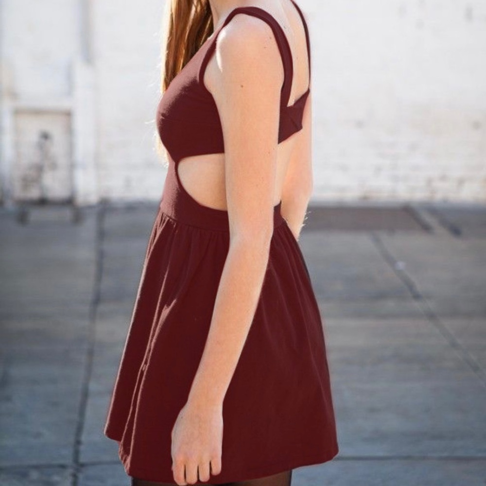 WITH TAGS Brandy Melville Cutout Skater Dress